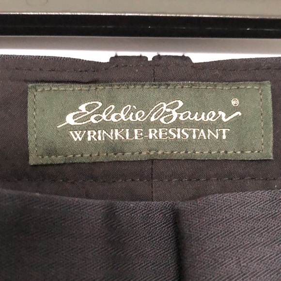 Eddie Bauer Wrinkle Resistant Black Pants - Picture 3 of 8